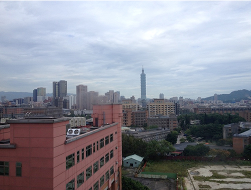 国立台湾科技大からの風景