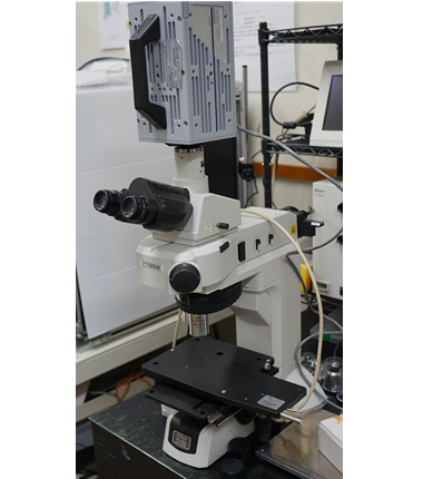 8高速カメラ付き光学顕微鏡(Optical microscope with high speed camera)